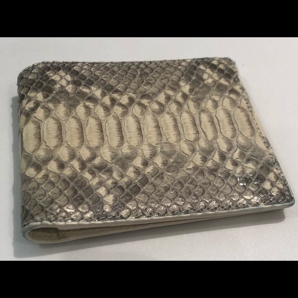 Michael Louis - Natural Python Classic Wallet